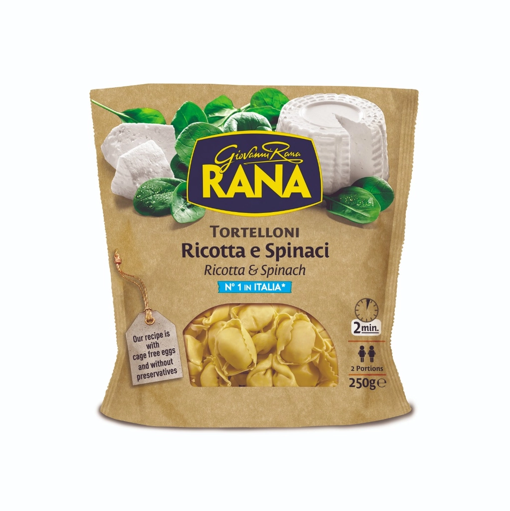 Rana Pasta Stuffed With Cheese And Spinach 250G.