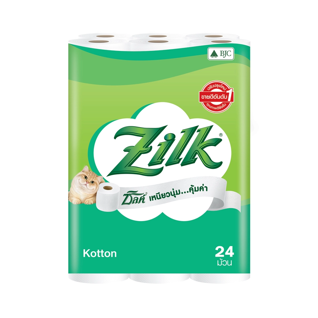 Zilk Toilet Tissue Kotton 24Rolls