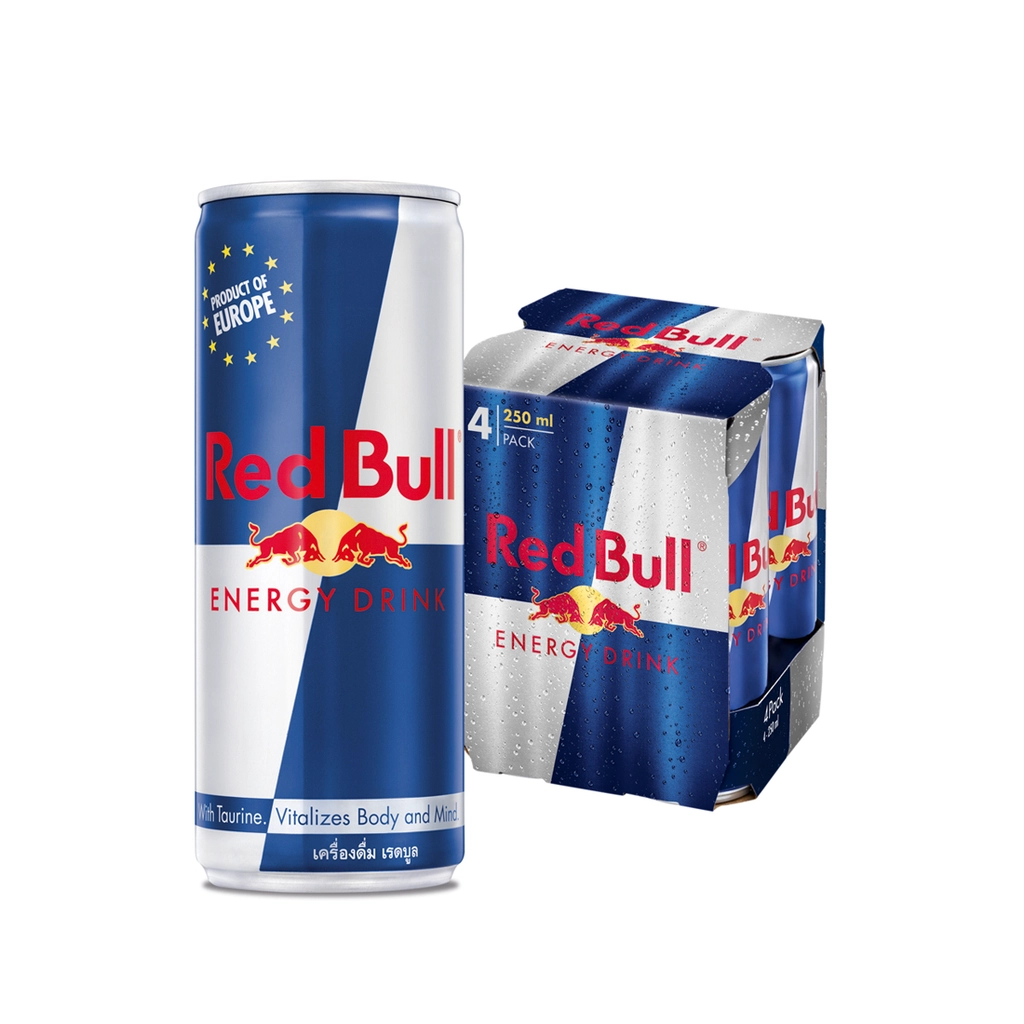 Red Bull Energy Drink - 24 Pack Of 8.4oz Cans For Boost & Refreshment