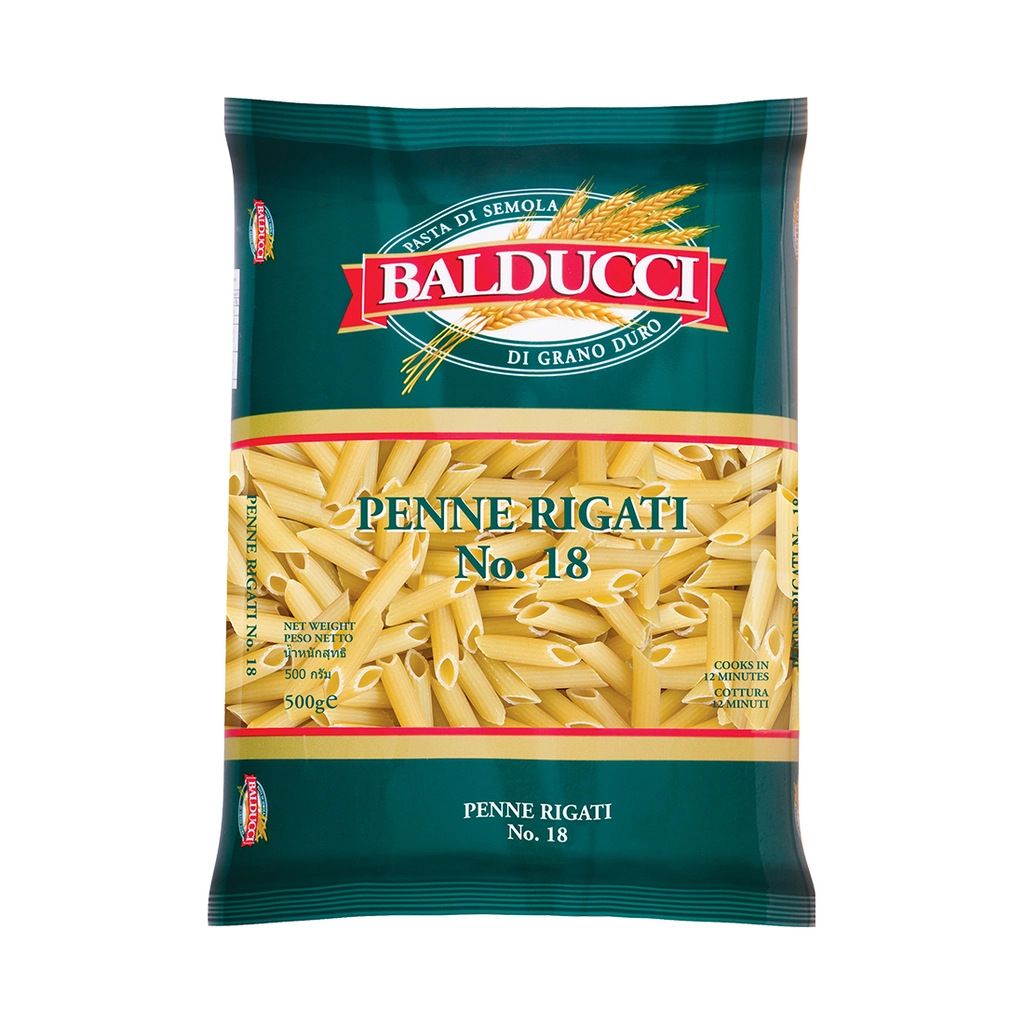 Balducci Penne Rigati Pasta No.18 500G.
